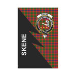 Scotstee Shop Skene Tartan Garden Flag - Flash Style