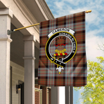 Tartan Personalized Flag Cameron Tartan Garden Flag Cameron Of Erracht Weathered Tartan Flag Clan Badge Tartan House Flag