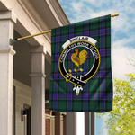 Sinclair Flag Garden Flag Sinclair Hunting Modern Tartan Flag Clan Badge Tartan House Flag