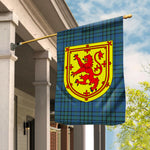 Scotstee Shop - Scotstee Shop Tartan House Flag Matheson Hunting Ancient Tartan House Flag With The Lion Rampant