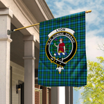 Scotstee Shop Lyon Tartan Flag Clan Badge Tartan House Flag