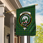 Scotstee Shop Kennedy Tartan Flag Clan Badge Tartan House Flag