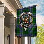 Garden Flag Wishart Hunting Tartan Flag Clan Badge Tartan House Flag