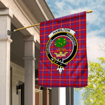 Hamilton Flag Garden Flag Hamilton Tartan Flag Clan Badge Tartan House Flag