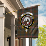 Scotstee Shop Kennedy Weathered Tartan Flag Clan Badge Tartan House Flag