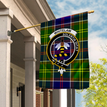 Garden Flag Whitelaw Modern Tartan Flag Clan Badge Tartan House Flag