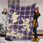 Tartan Blanket MacDonald Dress Modern Tartan Scotland Lion Thistle Map Plaid Blanket, tartan blanket, plaid blanket, red plaid blanket, buffalo plaid blanket, green plaid blanket, plaid fleece blanket, blue plaid blanket, red tartan blanket, tartan plaid blanket, black and white plaid blanket, christmas plaid blanket, orange plaid blanket, tartan plaid throw blanket, pink plaid blanket, brown plaid blanket, buffalo check blanket