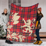 Tartan Blanket MacGillivray Hunting Ancient Tartan Scotland Lion Thistle Map Plaid Blanket, tartan blanket, plaid blanket, red plaid blanket, buffalo plaid blanket, green plaid blanket, plaid fleece blanket, blue plaid blanket, red tartan blanket, tartan plaid blanket, black and white plaid blanket, christmas plaid blanket, orange plaid blanket, tartan plaid throw blanket, pink plaid blanket, brown plaid blanket, buffalo check blanket