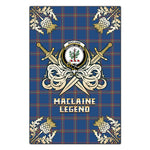 Scotstee Shop - Scotstee Shop MacLaine of Loch Buie Hunting Ancient Clan Crest Golf Courage Gold Thistle Tartan Garden Flag