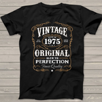 Vintage Made In 1975 Years Old 43rd Birthday Gift Birthday Shirt - Scotstee Shop