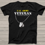 Scotstee Shop - U.S. Army Proud Army Veteran Vet Gift 4th Of July Shirt Army Veteran Shirts Army Shirts