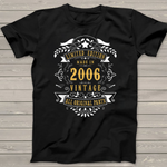 2006 Years Old Birthday Anniversary Gift Birthday Shirt - Scotstee Shop