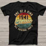 One Of A Kind Since 1941 Classic Built To Last Original Part Birthday Shirt - Scotstee Shop