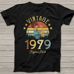 Vintage 1979's Made in 1979 40th Birthday 40 years old Gift Birthday Shirt - Scotstee Shop