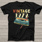 Vintage 1979 Years Old Music Cassette 42nd Birthday Gifts 42 Years Old Birthday Shirt - Scotstee Shop