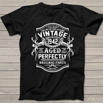 Vintage 1942 Man Myth Legend 78 Yrs Old 78th Birthday Gift Birthday Shirt - Scotstee Shop
