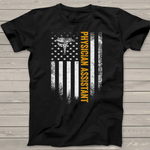 Scotstee Shop - Vintage USA Physician Assistant American Flag Patriotic Gift 4th Of July Shirt