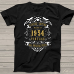 Vintage 1954 Years Old Birthday Gift Idea Birthday Shirt 67th Birthday Ideas For Him - Scotstee Shop