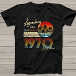 Legendary Since Birthday September 1970 Years Old Vintage Shirt For 50th Birthday Shirt - Scotstee Shop