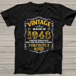 Vintage Made In 1948 Years Old Birthday Gift Birthday Shirt Made in 1948 T Shirt - Scotstee Shop