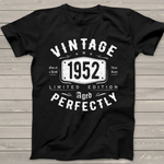 Vintage 1952 69th Birthday Gift Idea 69 Years Old Birthday Shirt - Scotstee Shop