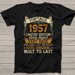 Vintage 1957 64th Birthday Party Ideas Birthday Shirt - Scotstee Shop