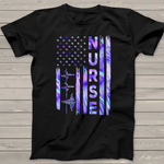 Scotstee Shop - USA Flag Nurse Proud Shirt For Women Girls Love Nursing Day 4th Of July Shirt Nurse 4th of July Shirt