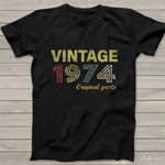Vintage 1974 47 Year Old Bday 47th Birthday Gift Birthday Shirt - Scotstee Shop