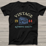 Vintage 1944 Years Old Birthday Anniversary Gift Birthday Shirt - Scotstee Shop