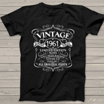 Vintage 1961 Years Old 60th Gift Birthday Shirt 60th Birthday Shirt 60th birthday gifts - Scotstee Shop