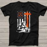 Scotstee Shop - Welder American Flag USA Patriotic Welder 4th Of July Shirt