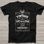 Vintage 1942 Years Old Birthday Shirt All Original Parts Funny 78th Birthday Gift - Scotstee Shop