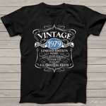 Vintage 1979 40th Birthday All Original Parts Gift Birthday Shirt - Scotstee Shop