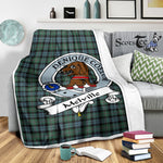 Scotstee Shop Tartan Plaid Blanket Melville Clan Badge Scottish Tartan Plaid Sherpa Blanket, Tartan Blanket, Plaid Blanket, Scottish Blanket, Gift Christmas Blanket, Christmas Blanket, Mother Day Gift, Father Day Gift