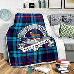 Scotstee Shop Tartan Plaid Blanket McCorquodale Clan Badge Scottish Tartan Plaid Sherpa Blanket, Tartan Blanket, Plaid Blanket, Scottish Blanket, Gift Christmas Blanket, Christmas Blanket, Mother Day Gift, Father Day Gift