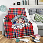 Scotstee Shop Tartan Plaid Blanket MacFarlane Modern Clan Badge Scottish Tartan Plaid Sherpa Blanket, Tartan Blanket, Plaid Blanket, Scottish Blanket, Gift Christmas Blanket, Christmas Blanket, Mother Day Gift, Father Day Gift
