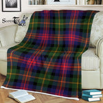 Scotstee Shop - Scotstee Shop Tartan Plaid Fleece Blankets MacLennan Clan Tartan Plaid Fleece Blanket Scottish