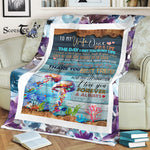 Scotstee Shop - Personalized Gift Letter To Wife Art Thanks My Wife Always Love Her Gift Fleece Blanket