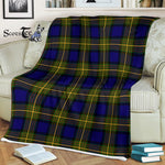 Scotstee Shop - Scotstee Shop Tartan Plaid Fleece Blankets Muir Clan Tartan Plaid Fleece Blanket Scottish