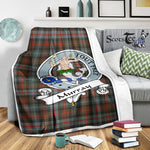 Scotstee Shop Tartan Plaid Blanket Murray Of Dysart Weathered Clan Badge Scottish Tartan Plaid Sherpa Blanket, Tartan Blanket, Plaid Blanket, Scottish Blanket, Gift Christmas Blanket, Christmas Blanket, Mother Day Gift, Father Day Gift