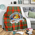 Scotstee Shop Tartan Plaid Blanket MacGregor Ancient Clan Badge Scottish Tartan Plaid Sherpa Blanket, Tartan Blanket, Plaid Blanket, Scottish Blanket, Gift Christmas Blanket, Christmas Blanket, Mother Day Gift, Father Day Gift