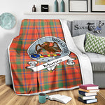 Scotstee Shop Tartan Plaid Blanket Munro Ancient Clan Badge Scottish Tartan Plaid Sherpa Blanket, Tartan Blanket, Plaid Blanket, Scottish Blanket, Gift Christmas Blanket, Christmas Blanket, Mother Day Gift, Father Day Gift