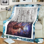 Scotstee Shop - Personalized Gift Wife Art To My Wife Braver Loved Fleece Blanket
