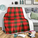 Scotstee Shop Tartan Plaid Blanket MacPhee Scottish Tartan Plaid Sherpa Blanket