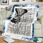 Scotstee Shop - Personalized Gift To My Husband I Love You To The Moon Lovely My Husband Gifts Fleece Blanket
