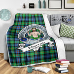 Scotstee Shop Tartan Plaid Blanket Murray Of Atholl Ancient Clan Badge Scottish Tartan Plaid Sherpa Blanket, Tartan Blanket, Plaid Blanket, Scottish Blanket, Gift Christmas Blanket, Christmas Blanket, Mother Day Gift, Father Day Gift
