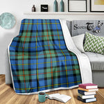 Scotstee Shop Tartan Plaid Blanket MacLeod Of Harris Ancient Scottish Tartan Plaid Sherpa Blanket