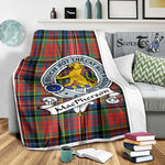 Scotstee Shop Tartan Plaid Blanket MacPherson Ancient Clan Badge Scottish Tartan Plaid Sherpa Blanket, Tartan Blanket, Plaid Blanket, Scottish Blanket, Gift Christmas Blanket, Christmas Blanket, Mother Day Gift, Father Day Gift