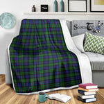 Scotstee Shop Tartan Plaid Blanket MacEwen Hunting Scottish Tartan Plaid Sherpa Blanket
