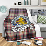 Scotstee Shop Tartan Plaid Blanket MacPherson Hunting Ancient Clan Badge Scottish Tartan Plaid Sherpa Blanket, Tartan Blanket, Plaid Blanket, Scottish Blanket, Gift Christmas Blanket, Christmas Blanket, Mother Day Gift, Father Day Gift